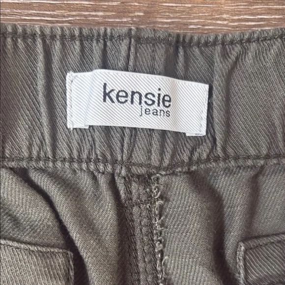 Kensie Olive Wide Leg Pants NWT - Picture 3 of 8
